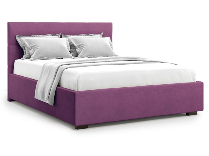 Кровать Garda 140х200 пурпурного цвета с подъемным механизмом  - купить Кровати для спальни по цене 36000.0