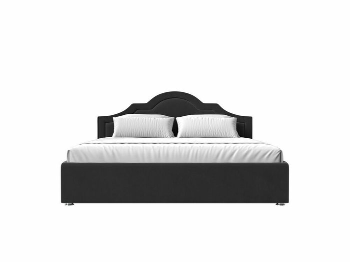 Кровать Афина 180х200 серого цвета с подъемным механизмом - купить Кровати для спальни по цене 75999.0