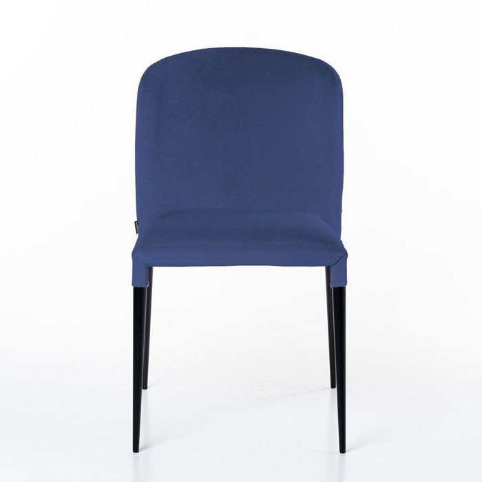 Стул Albert синего цвета - купить Обеденные стулья по цене 13900.0