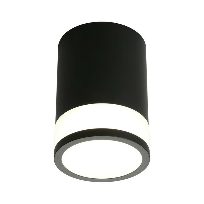 Потолочный светодиодный светильник Orolli черного цвета