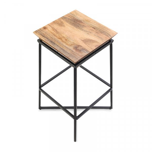 Кофейный столик Сэна-Санчалак с металлическим основании - лучшие Кофейные столики в INMYROOM