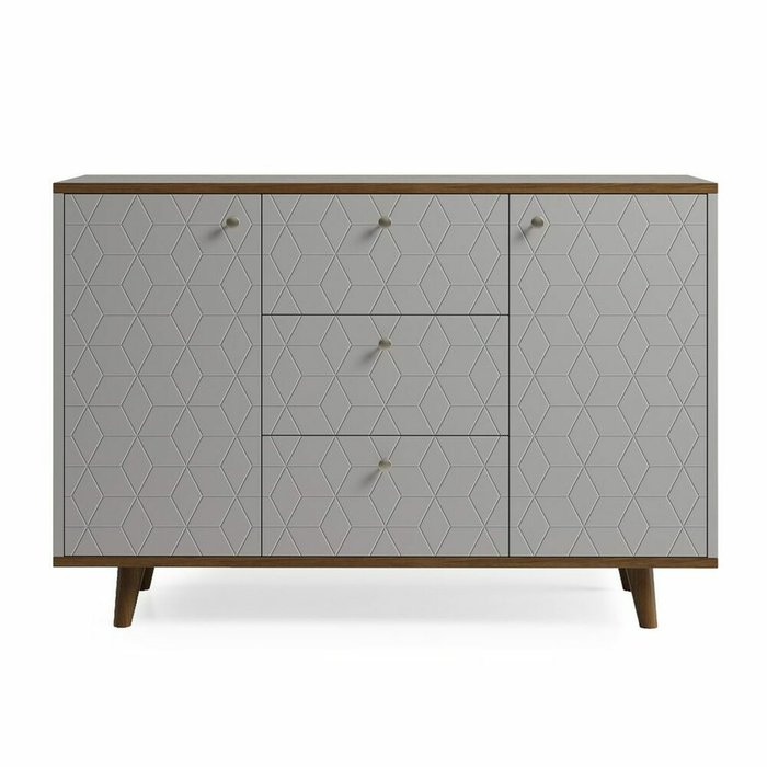 Комод Twin TW039 серого цвета - купить Комоды по цене 73500.0 Комод Twin TW039 серого цвета - купить Комоды по цене 73500.0