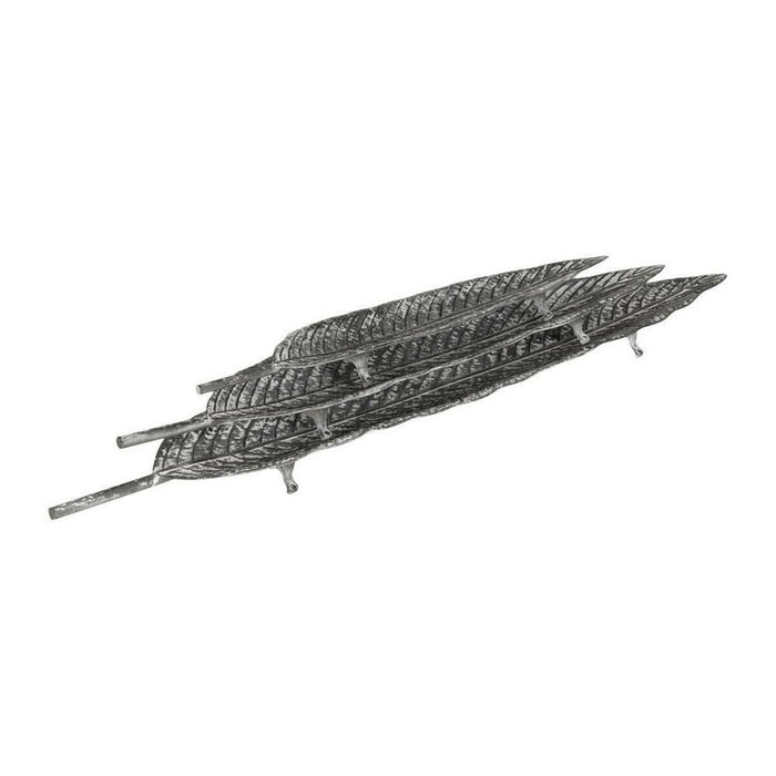 Набор подносов Серый 117 x 23 x 5,5 cm 117x23x5,5 cm (3 Предметы) - купить Подносы по цене 10357.0