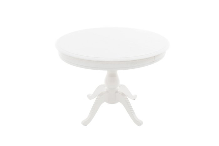 Обеденный стол раскладной Фабрицио белого цвета - купить Обеденные столы по цене 31490.0