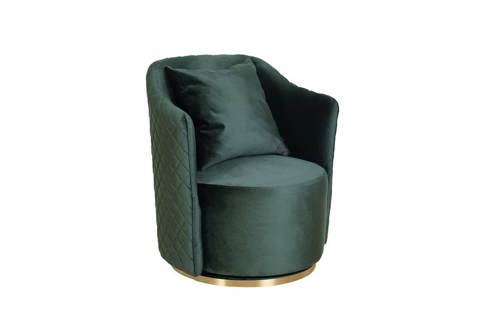Кресло Verona зеленого цвета - купить Интерьерные кресла по цене 49300.0