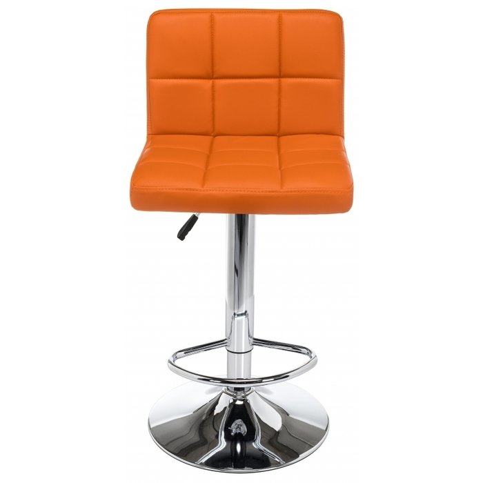 Барный стул Paskal оранжевого цвета - купить Барные стулья по цене 4830.0