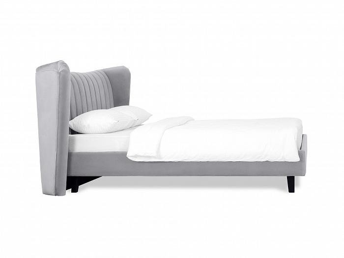 Кровать Queen Agata L 160х200 серого цвета - лучшие Кровати для спальни в INMYROOM