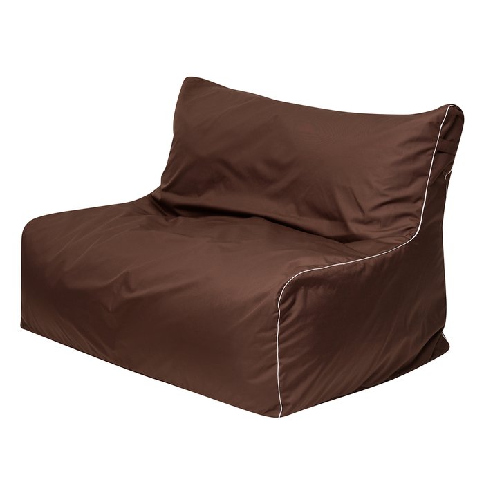 Бескаркасный диван Модерн коричневого цвета - купить Бескаркасная мебель по цене 7390.0