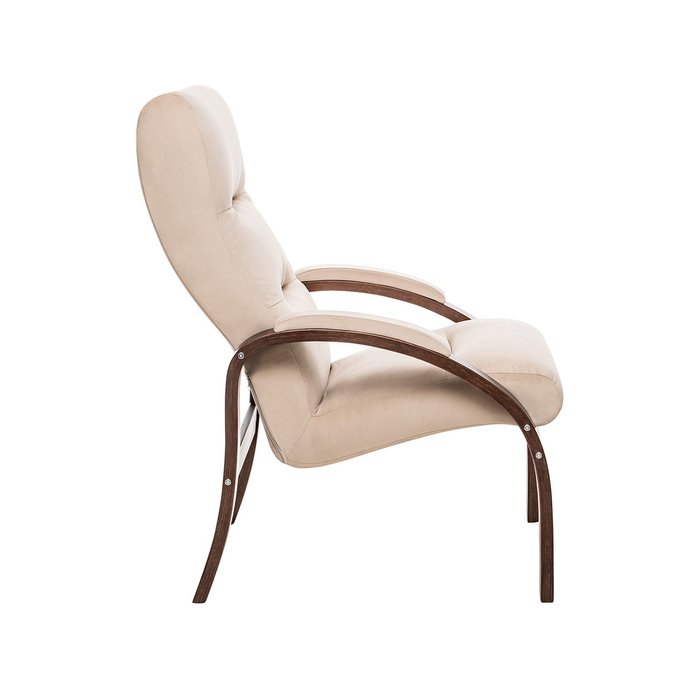 Кресло Лион светло-бежевого цвета - лучшие Интерьерные кресла в INMYROOM