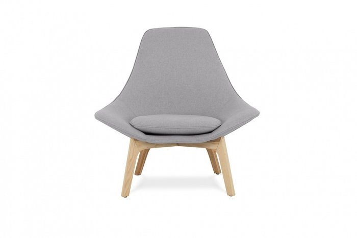 Кресло серого цвета - купить Интерьерные кресла по цене 20900.0