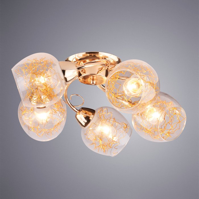 Потолочная люстра Arte Lamp Serpentina  - купить Потолочные люстры по цене 3900.0