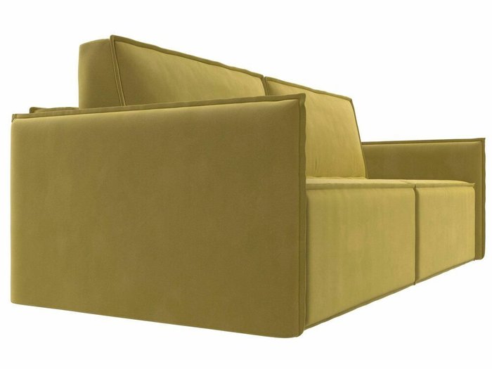 Прямой диван-кровать Либерти желтого цвета - лучшие Прямые диваны в INMYROOM