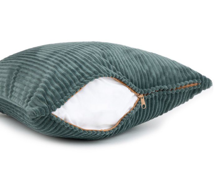 Декоративная подушка Cilium Forest зеленого цвета - лучшие Декоративные подушки в INMYROOM