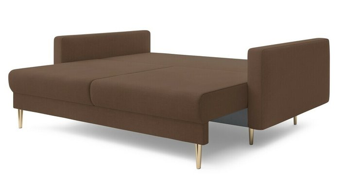 Диван-кровать Астро 150х200 коричневого цвета - лучшие Прямые диваны в INMYROOM