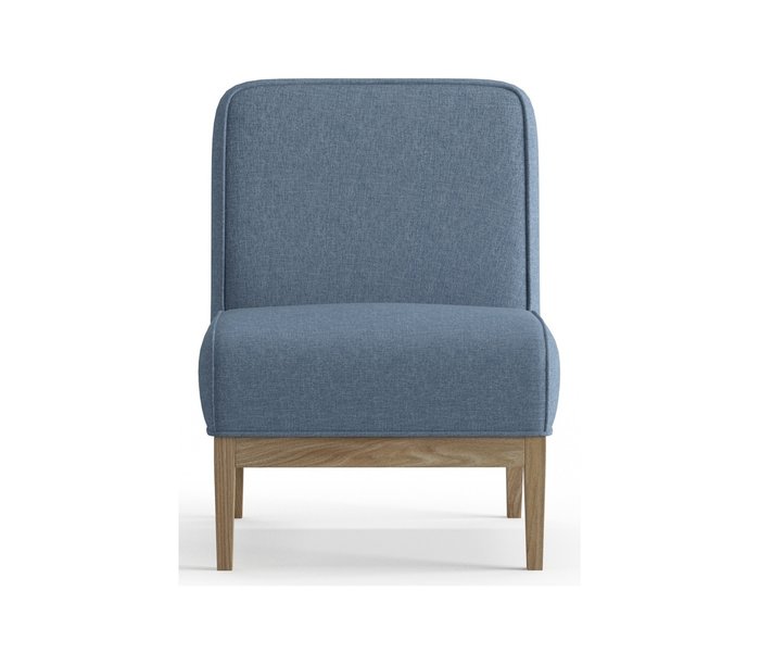 Кресло из рогожки Арагорн синего цвета - купить Интерьерные кресла по цене 16490.0