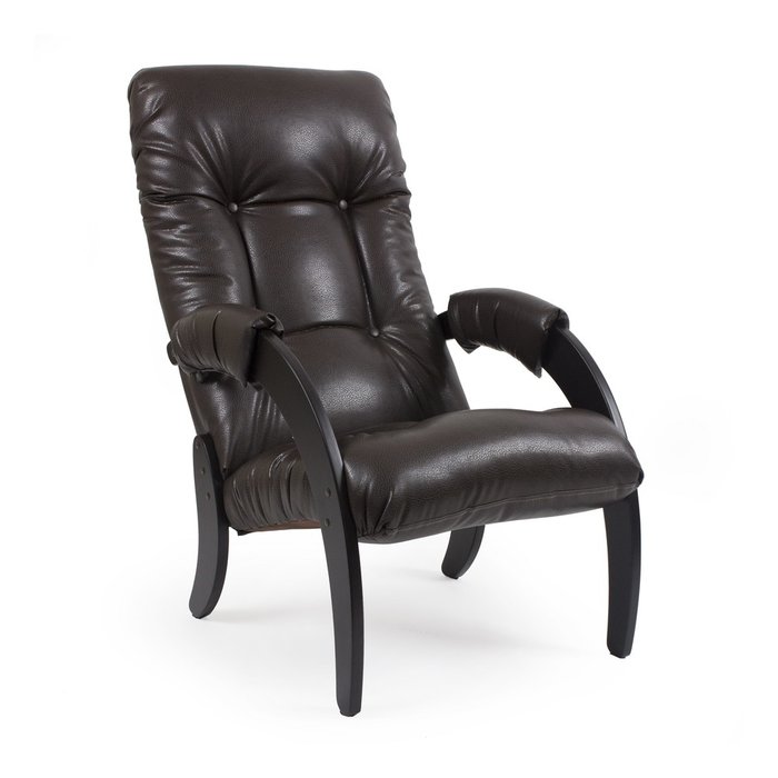 Кресло для отдыха Модель 61 черного цвета