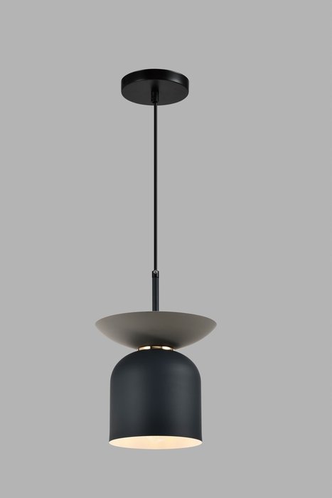 Светильник подвесной Lecce черного цвета - купить Подвесные светильники по цене 4990.0