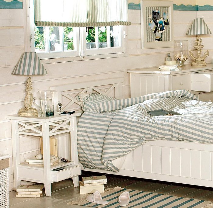 Кровать Бретань белого цвета 160х200   - лучшие Кровати для спальни в INMYROOM