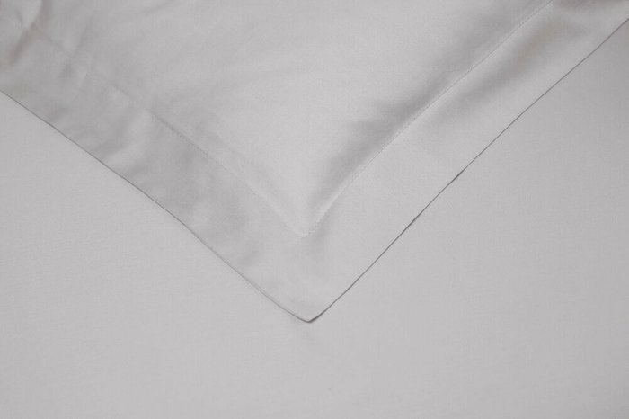 Комплект постельного белья Пандора №2 200х220 светло-серого цвета - лучшие Комплекты в INMYROOM