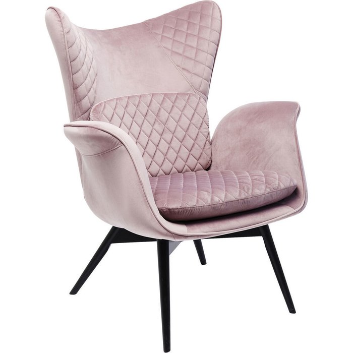 Кресло Tudor розового цвета - купить Интерьерные кресла по цене 116740.0