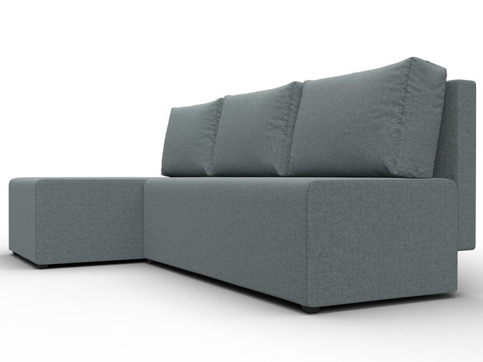Угловой диван-кровать Поло серого цвета левый - лучшие Угловые диваны в INMYROOM Угловой диван-кровать Поло серого цвета левый - лучшие Угловые диваны в INMYROOM