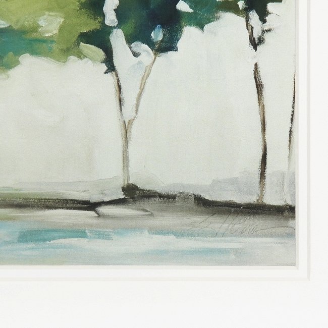 Постер Summer Grove с лесным пейзажем в раме  - купить Картины по цене 6077.0