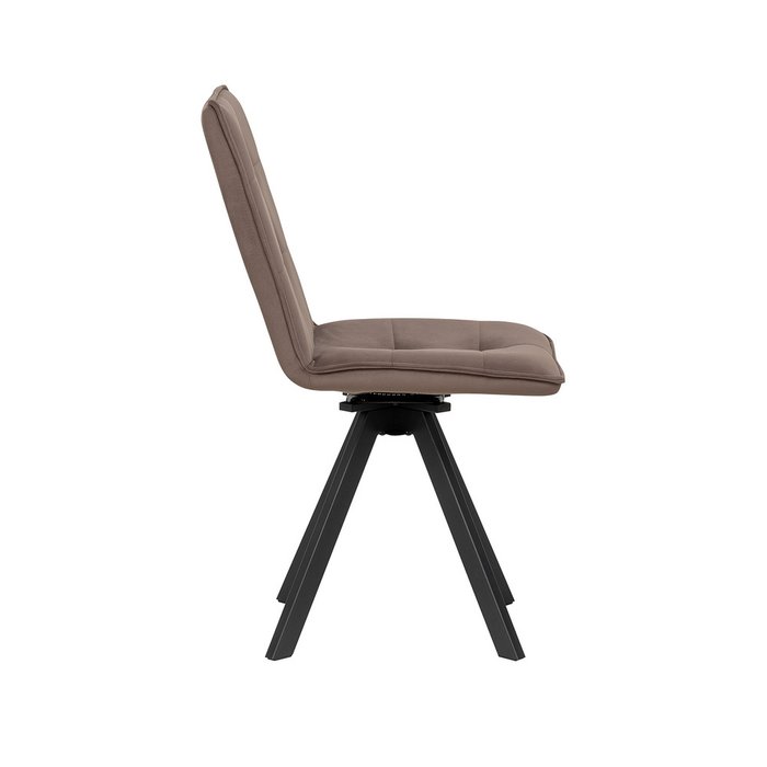 Стул Умбра вращающийся коричневого цвета - лучшие Обеденные стулья в INMYROOM