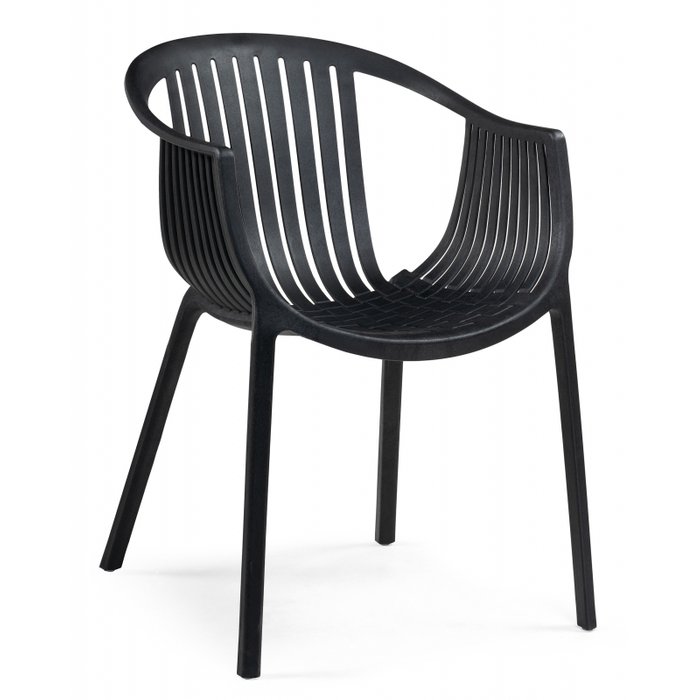 Обеденный стул Боркас черного цвета