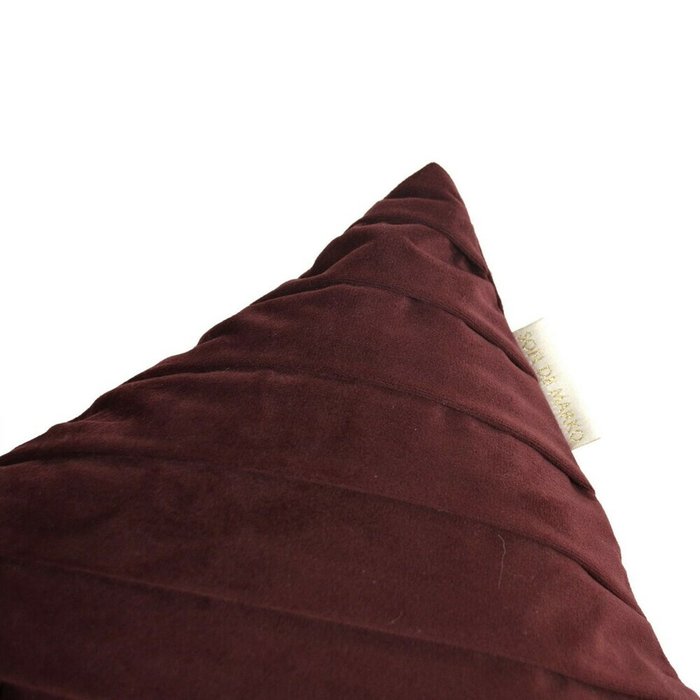 Наволочка Версаль №8 45х45 бордового цвета  - лучшие Чехлы для подушек в INMYROOM