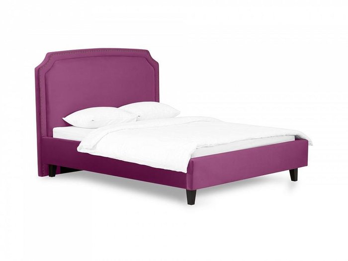 Кровать Ruan 160х200 пурпурного цвета 