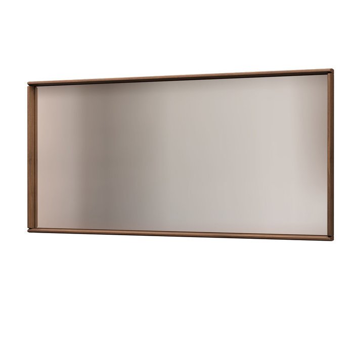 Настенное зеркало Menorca 59х119 коричневого цвета - купить Настенные зеркала по цене 25900.0