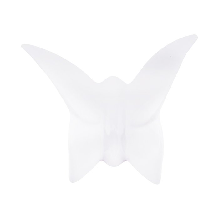 Настенный декор бабочка Mahaon 2 белого цвета