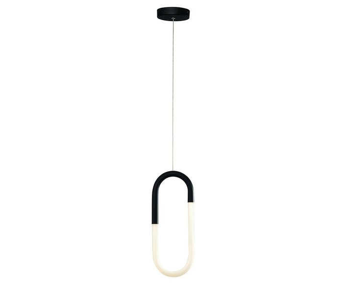 Подвесной светодиодный светильник Канто черно-белого цвета - купить Подвесные светильники по цене 7900.0