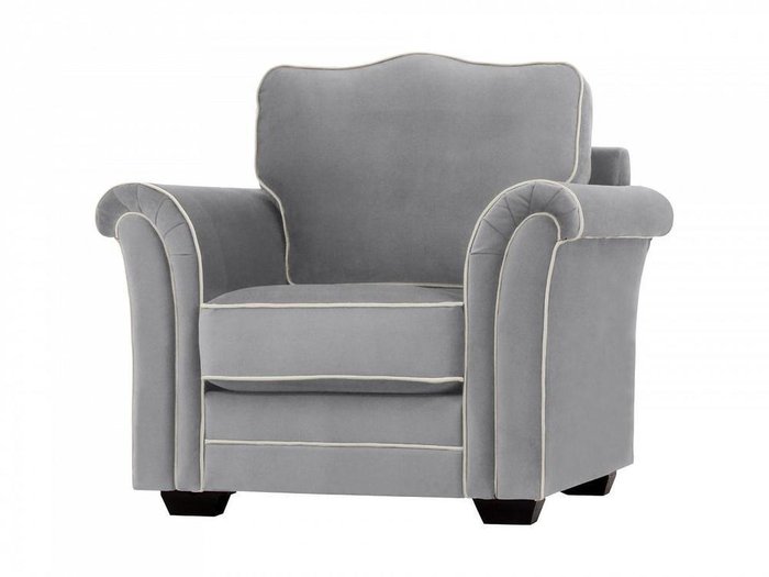 Кресло Sydney серого цвета - купить Интерьерные кресла по цене 51390.0