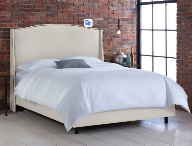 Кровать Cole Wingback Talc 180х200 - купить Кровати для спальни по цене 102000.0