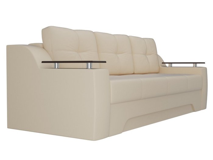 Диван-кровать Сенатор бежевого цвета (экокожа) - лучшие Прямые диваны в INMYROOM