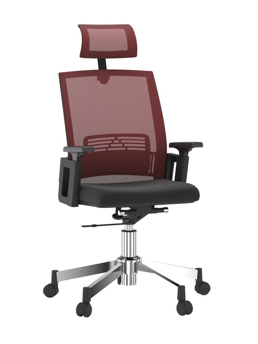 Офисное кресло  Agreement black/red красно-черного цвета
