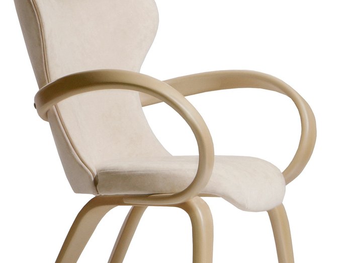 Стул Apriori S бежевого цвета - купить Обеденные стулья по цене 26741.0