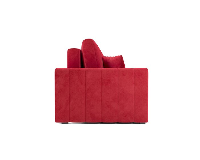 Прямой диван-кровать Лондон красного цвета - лучшие Прямые диваны в INMYROOM