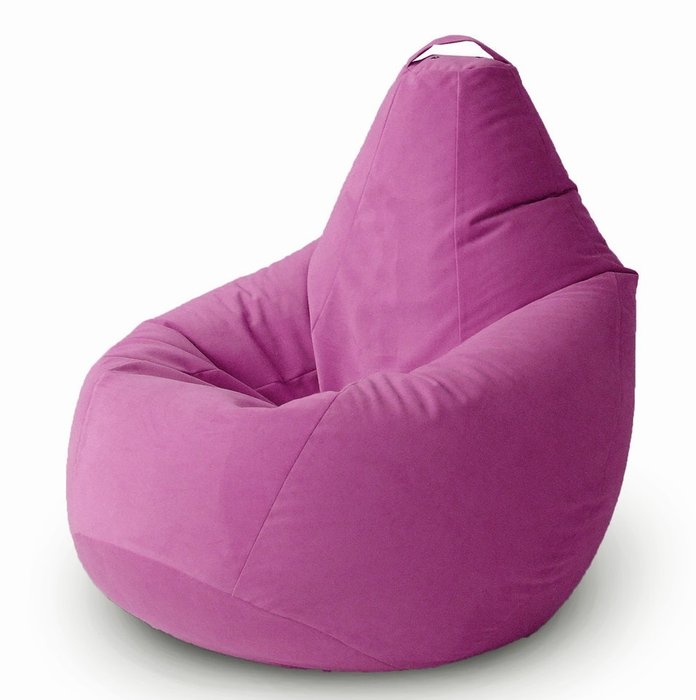 Кресло-мешок Груша Комфорт Пурпурное розово-фиолетового цвета