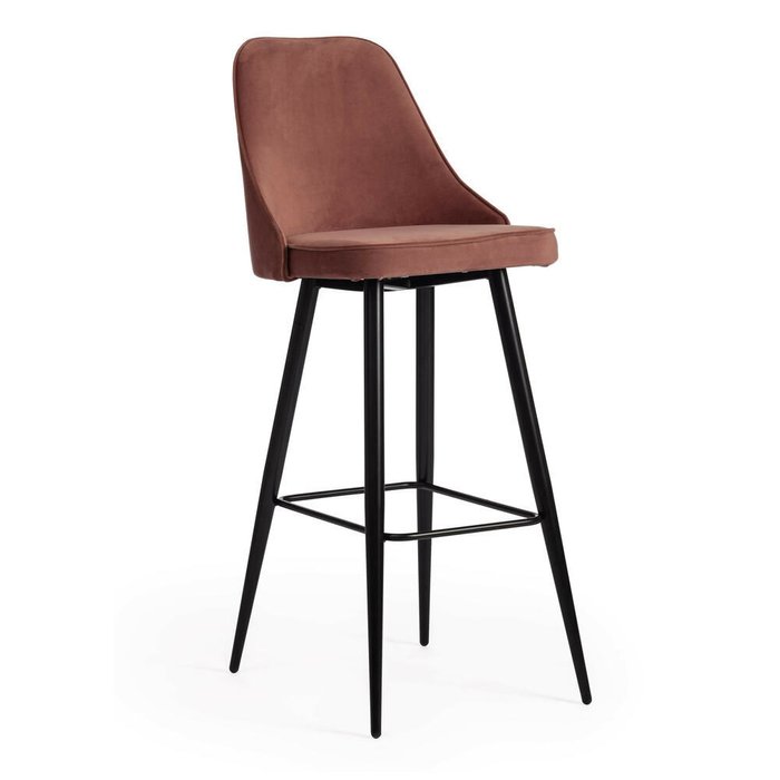 Стул барный Kish кораллового цвета - купить Барные стулья по цене 9960.0