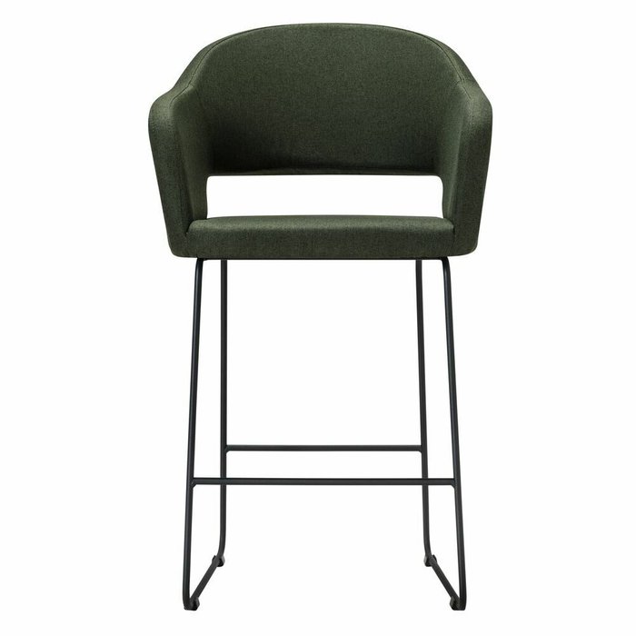 Полубарный стул Oscar тёмно-зеленого цвета - купить Барные стулья по цене 11760.0