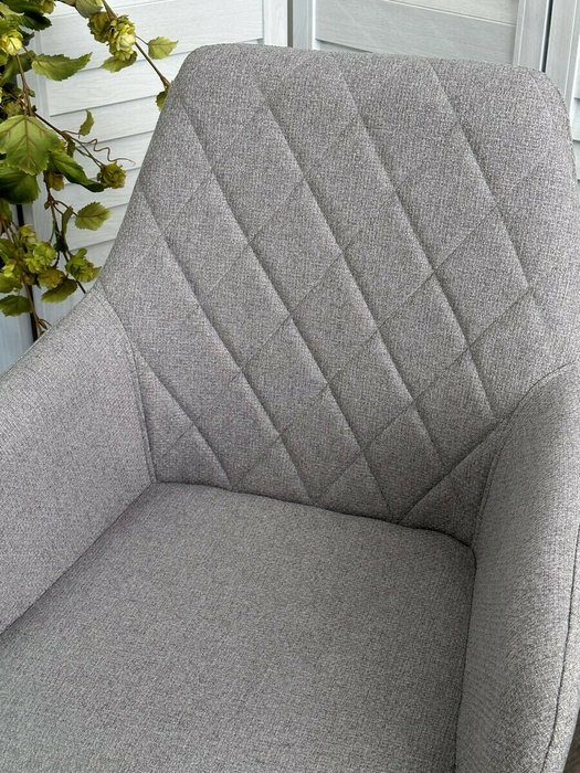 Стул Novara серого цвета - лучшие Обеденные стулья в INMYROOM