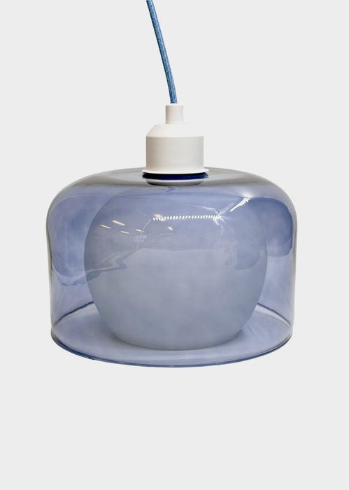 Подвесной светильник Capsule с серо-голубым плафоном - купить Подвесные светильники по цене 6190.0