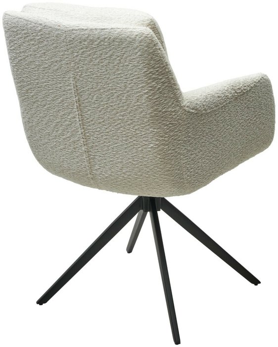 Стул вращающийся Meadow белого цвета - лучшие Обеденные стулья в INMYROOM