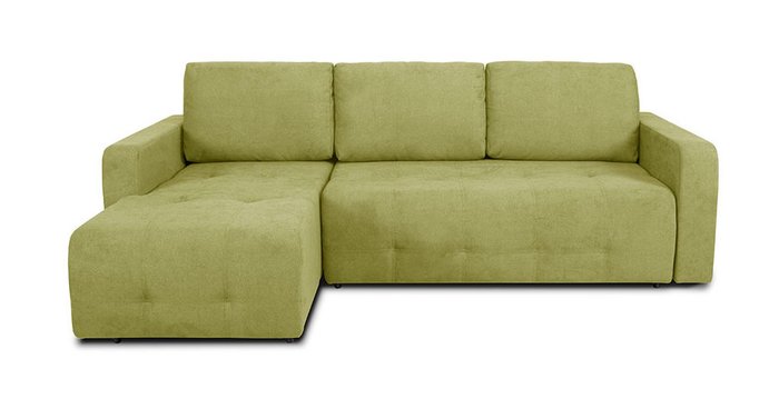 Угловой диван-кровать Хэнк зеленого цвета