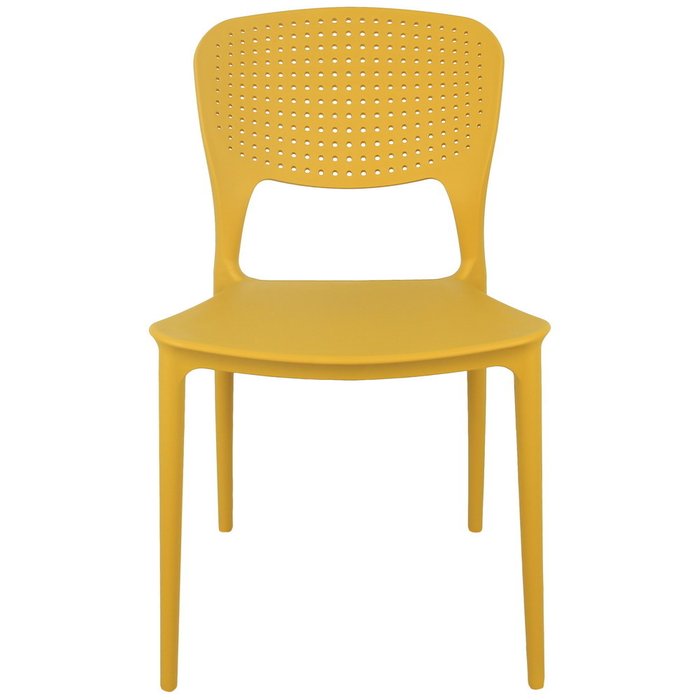 Стул Spot желтого цвета - лучшие Обеденные стулья в INMYROOM