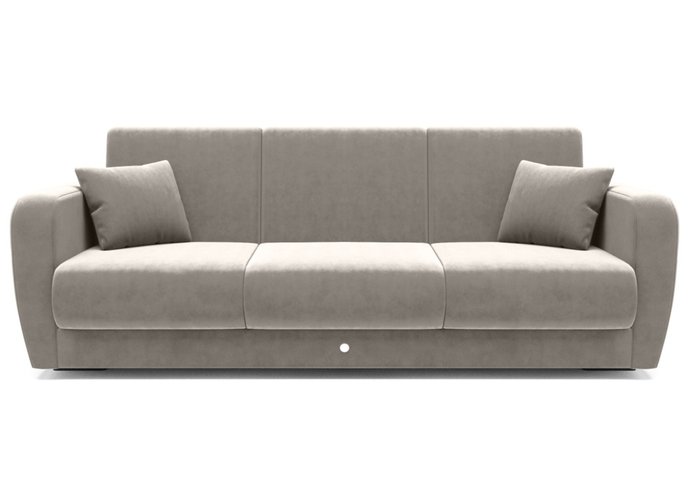 Набор из дивана-кровати с двумя креслами серо-лилового цвета - купить Прямые диваны по цене 300000.0