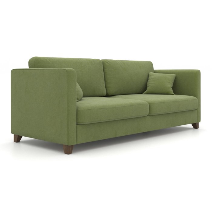 Диван-кровать Bari EKL трехместный зеленый - купить Прямые диваны по цене 60100.0
