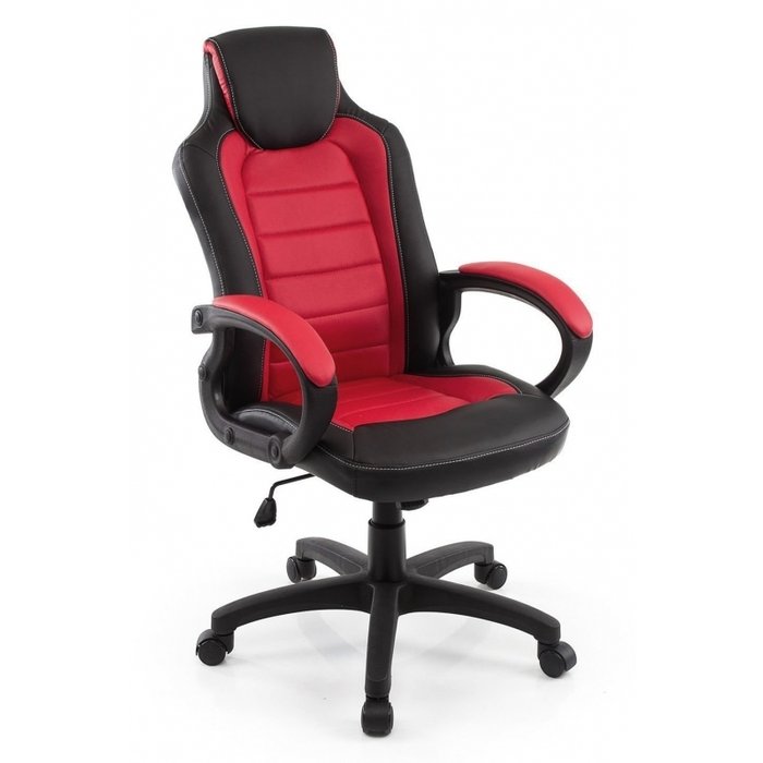 Компьютерное кресло Kadis красно-черного цвета